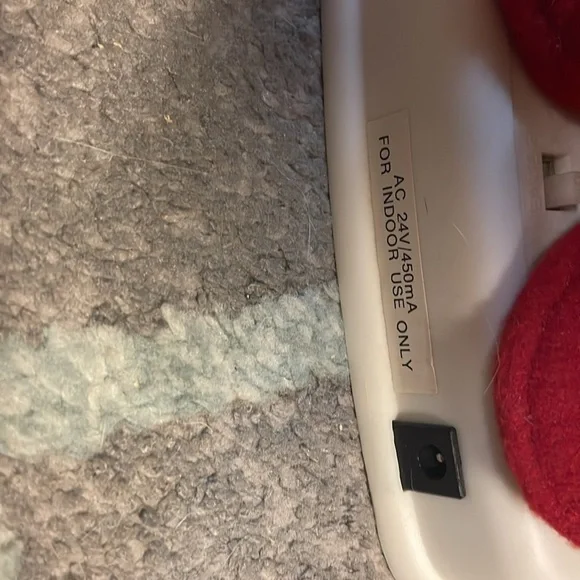 v i n t a g e :: large electronic
 light up Santa with cookies & milk Christmas - Picture 3 of 3